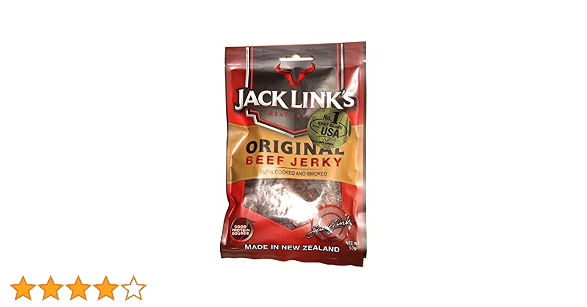 【3個セット】ジャックリンクス ビーフジャーキー オリジナル 50g Amazon | ジャックリンクス ビーフジャーキー オリジナル 50g